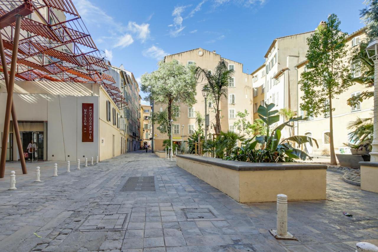 Studio Mezzanine - Clim - Wifi - Centre Historique Toulon Exteriér fotografie